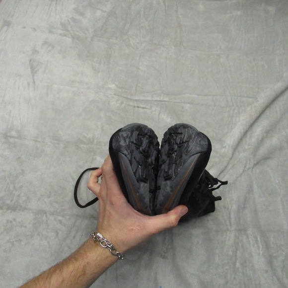 Hoka Womens 7.5B Shoes Black Kawana Running Lace Athletic Lightweight Trail HIke - Picture 13 of 14